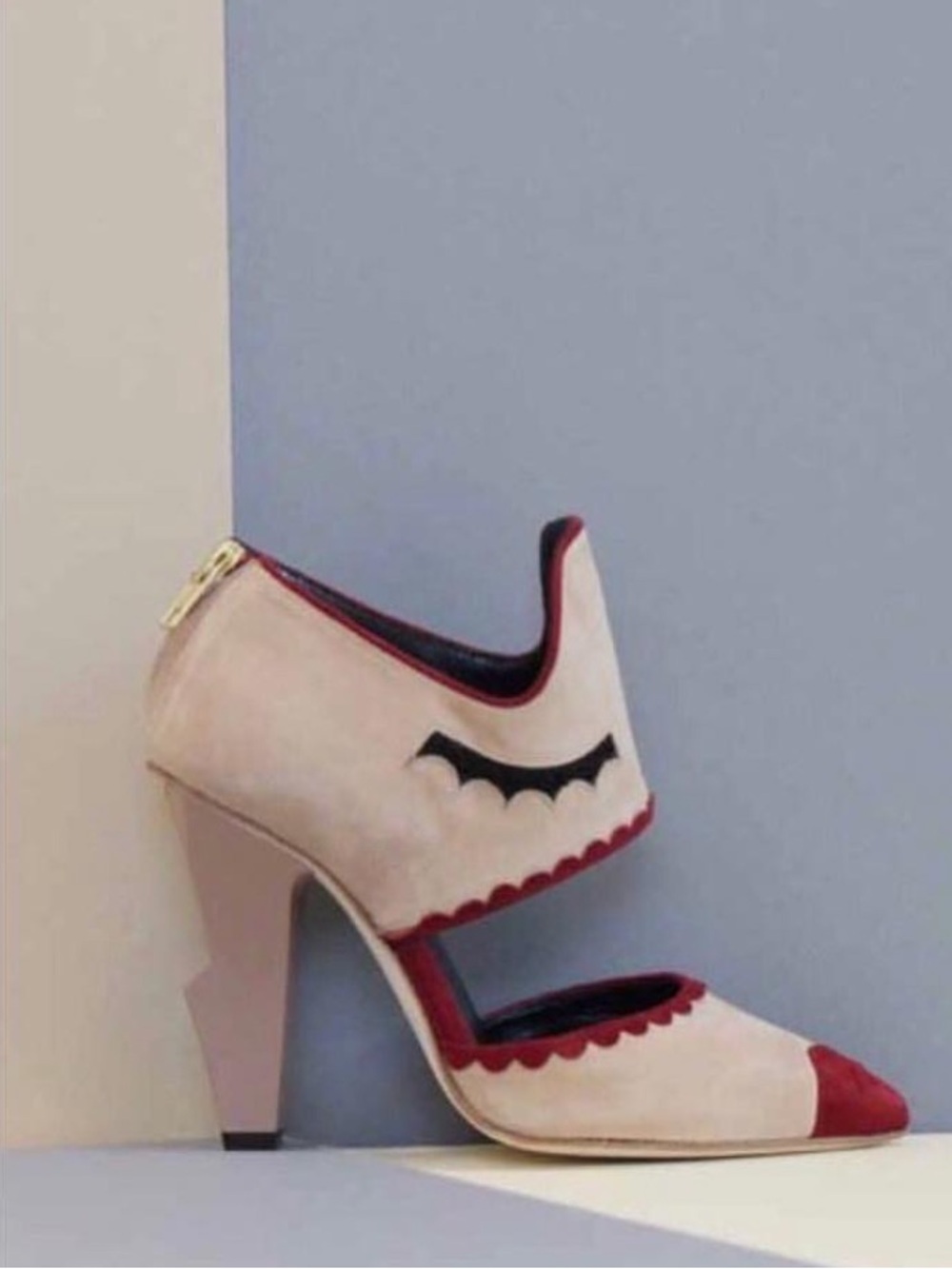 NEW I’alave Chloe suede style lash heels - Picture 2 of 5